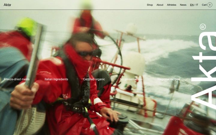 Screenshot of akta.eu
