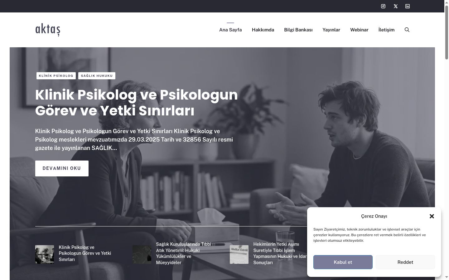 Snimka zaslona bannera za privolu prikazanog prije bilo kakve interakcije