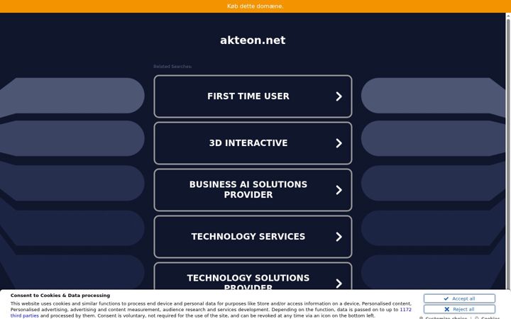 Screenshot of akteon.net