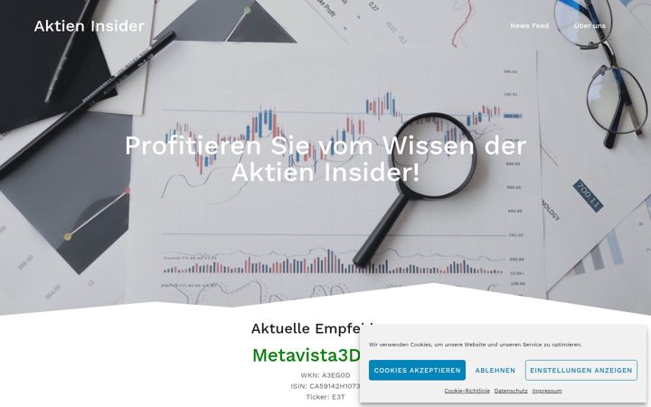 Ekrānuzņēmums no aktien-insider.de