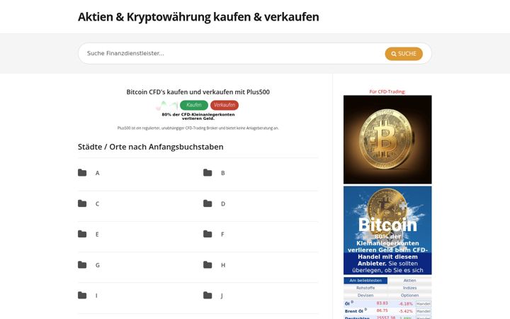 Ekrānuzņēmums no aktien-kryptowaehrung.de