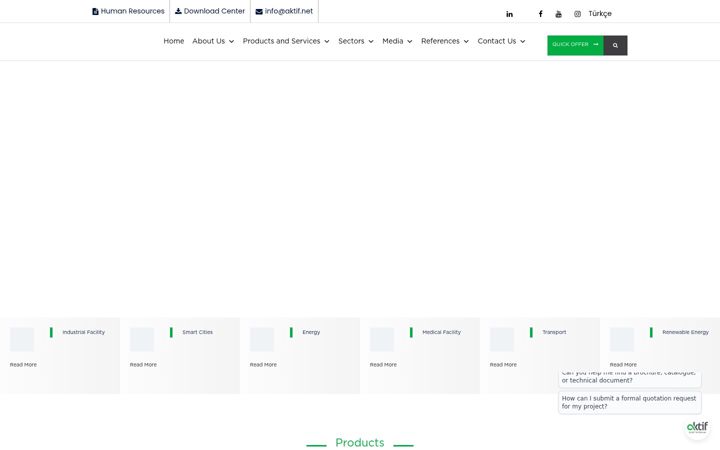 Screenshot of aktif.net