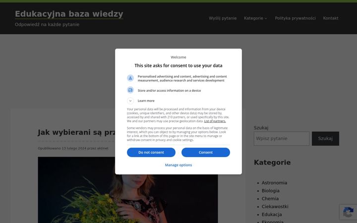 Screenshot ta' aktinet.pl