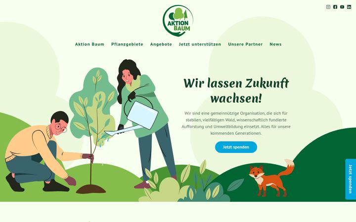 Screenshot of aktion-baum.org