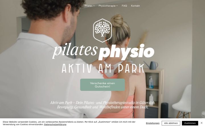 Ekrano kopija aktiv-am-park.de