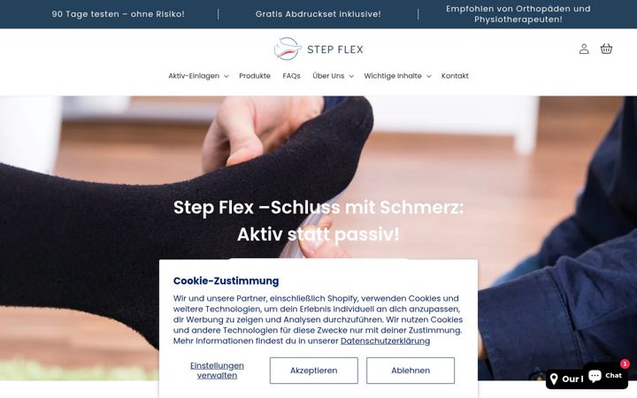 Screenshot of aktiv-einlagen.de