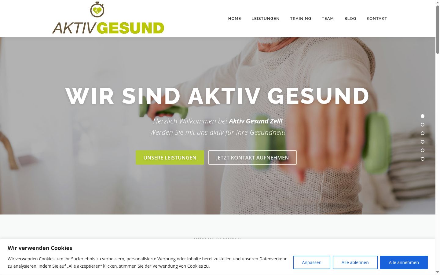 Sutikimo reklamjuostės, rodytos prieš bet kokią sąveiką, ekrano kopija