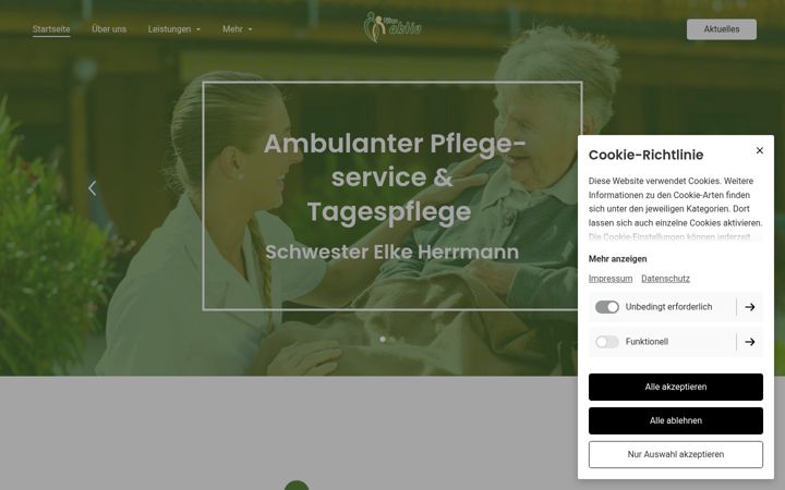 Ekrano kopija aktiv-pflege-templin.de