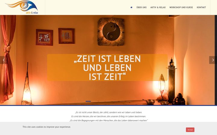 Screenshot of aktiv-relax.at