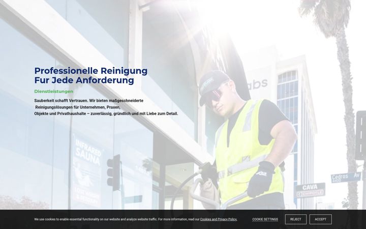 Screenshot of aktiv-sauber.de
