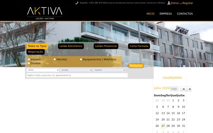 Screenshot of aktivaleiloes.com