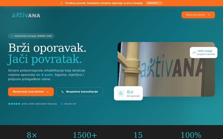 Screenshot of aktivana.com