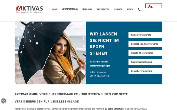 Zrzut ekranu aktivas.de