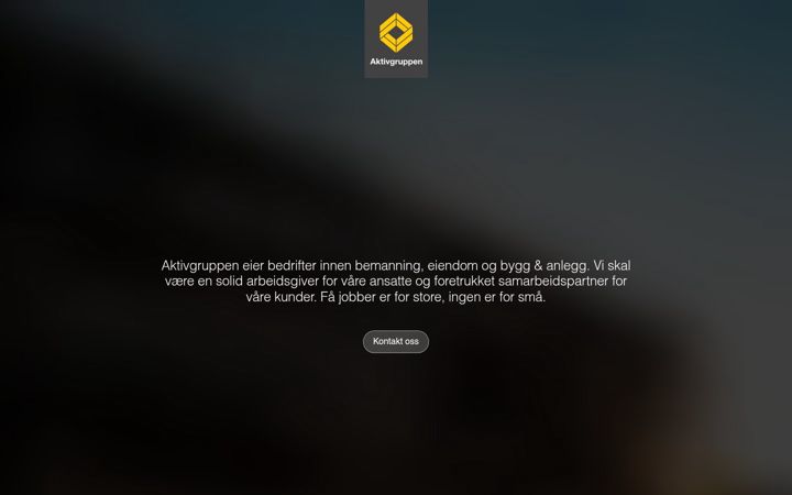 Zrzut ekranu aktivgruppen.no