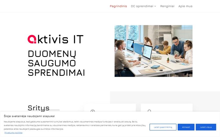 Screenshot of aktivisit.lt