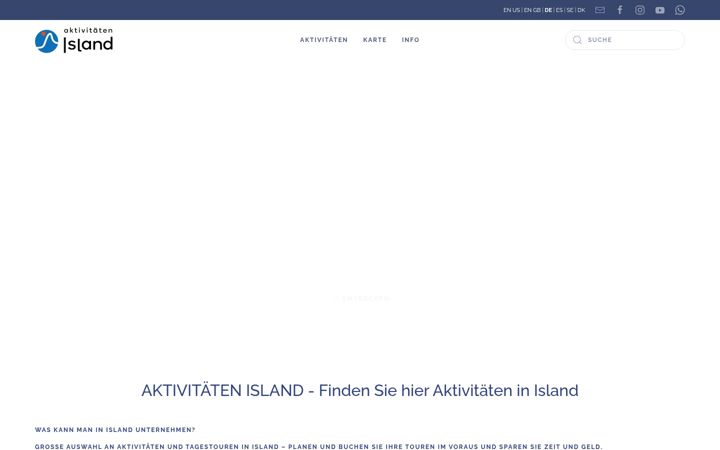 Screenshot of aktivitaten-island.de