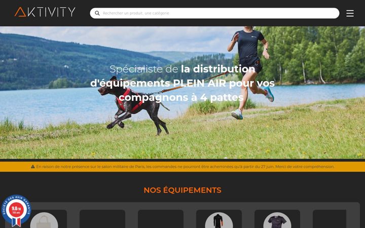 Screenshot of aktivity-sport.com