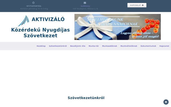 Screenshot of aktivizalo.hu