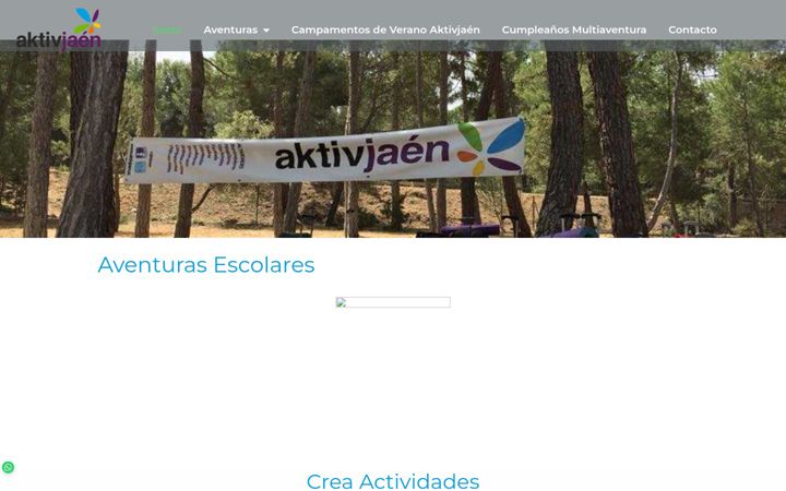 Screenshot of aktivjaen.es