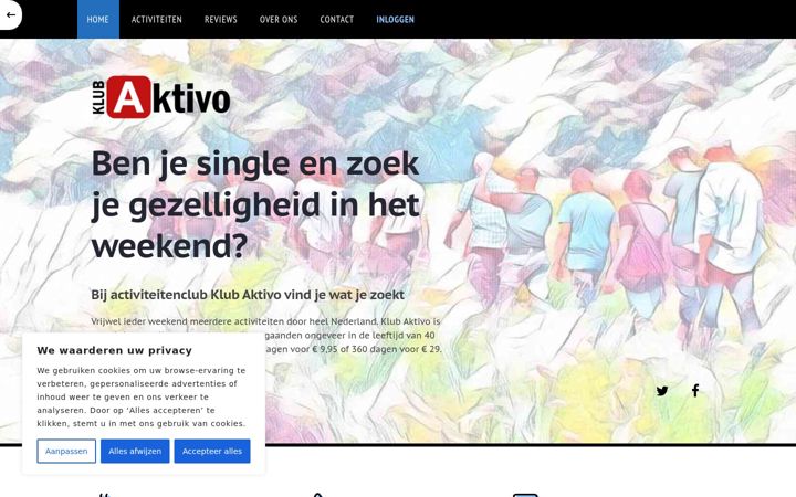 Screenshot of aktivo.nl