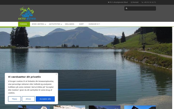 Screenshot of aktivostrig.dk