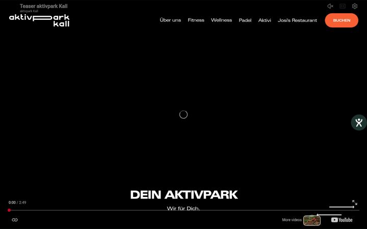 Ekrano kopija aktivpark-kall.de