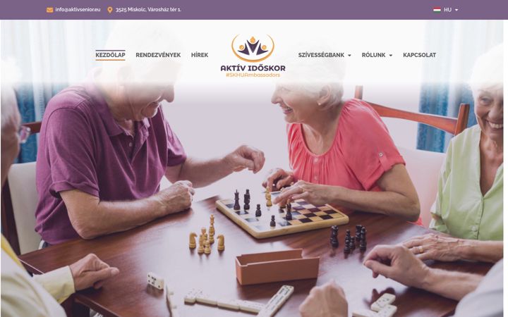 Screenshot di aktivsenior.eu