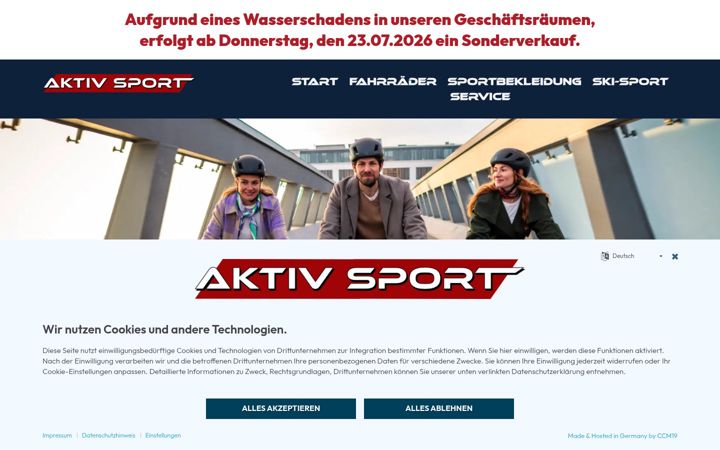 Screenshot of aktivsportwaldstetten.de