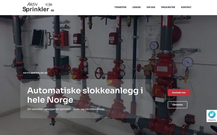 Screenshot of aktivsprinkler.no