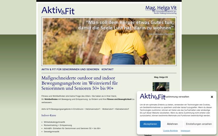 Screenshot of aktivundfit.at