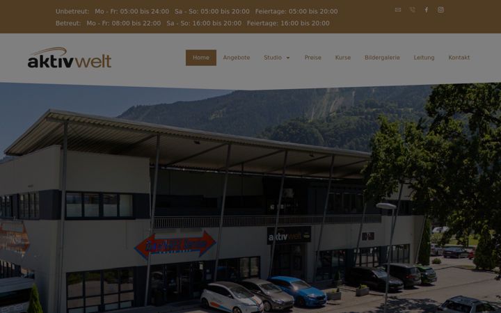 Skærmbillede af aktivwelt.info