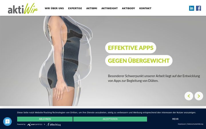 Screenshot of aktiwir.de