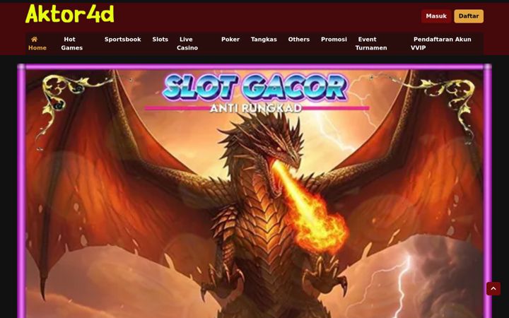 Screenshot of aktor4d.net