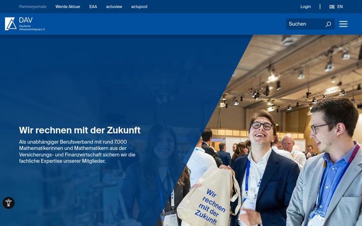 Screenshot of aktuar.de
