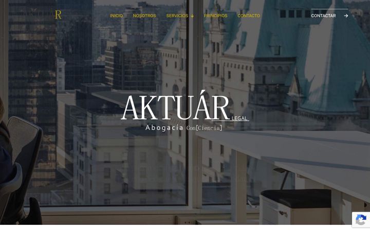 Screenshot of aktuarlegal.com