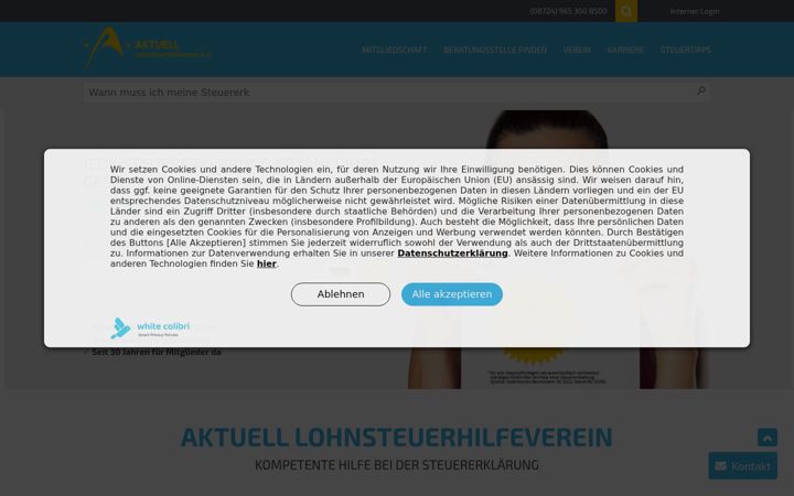 Screenshot of aktuell-verein.de