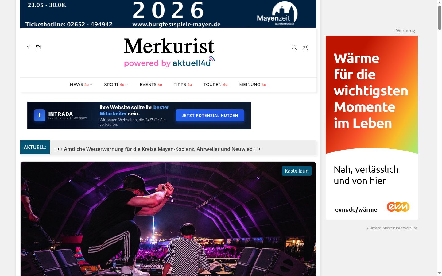 Screenshot tal-banner tal-kunsens muri qabel kwalunkwe interazzjoni