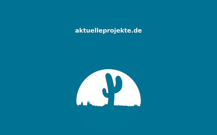 Screenshot of aktuelleprojekte.de