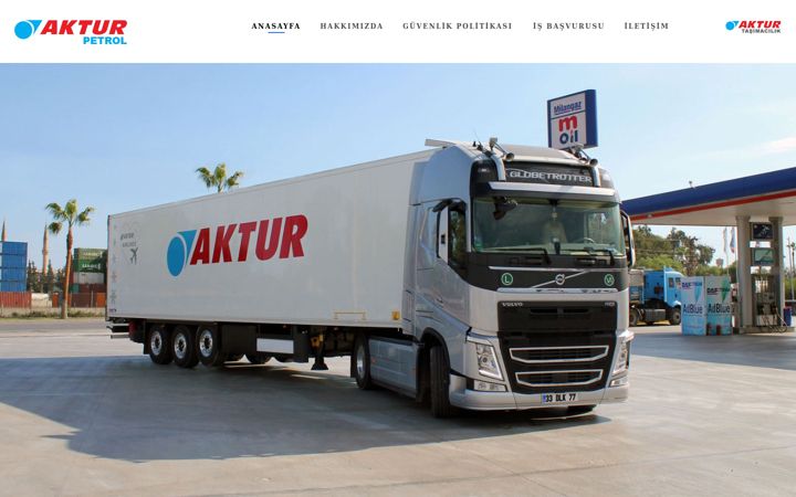Screenshot of akturpetrol.com