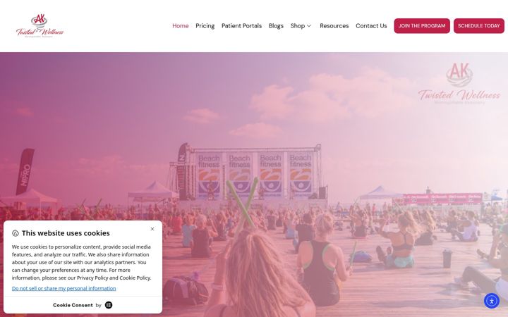 Screenshot of aktw.life