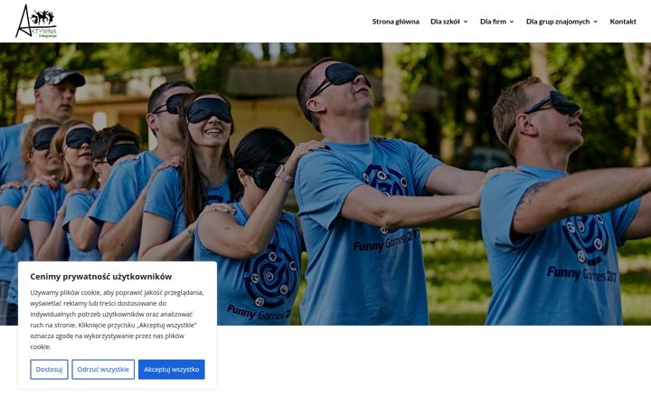 Captură de ecran a aktywnaintegracja.com