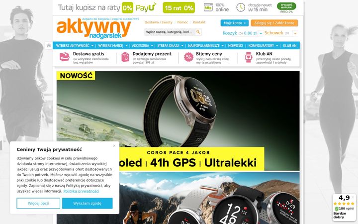Screenshot of aktywnynadgarstek.pl