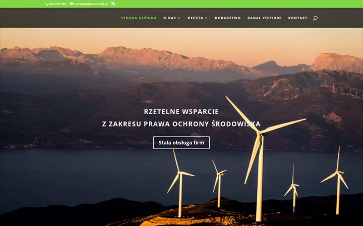 Screenshot of aku-tech.pl