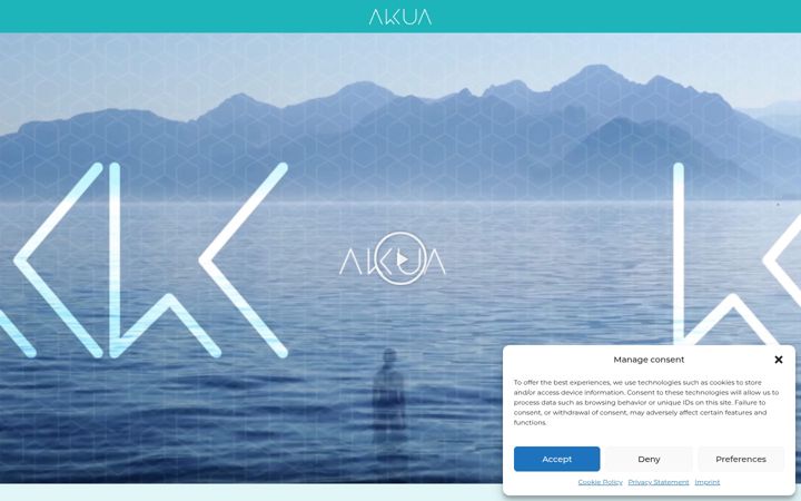 Screenshot of akua-solutions.com