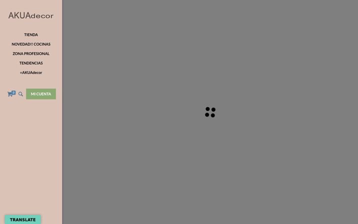 Screenshot of akuadecor.com