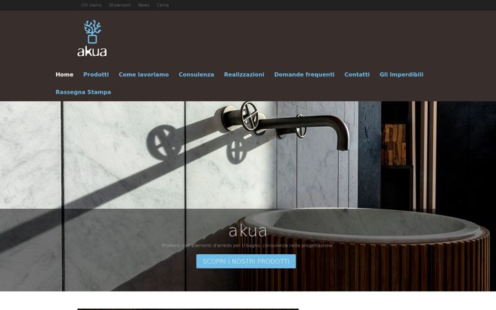 Screenshot of akuaonline.com
