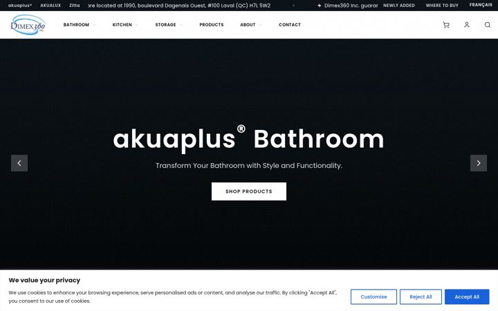 Screenshot of akuaplus.com