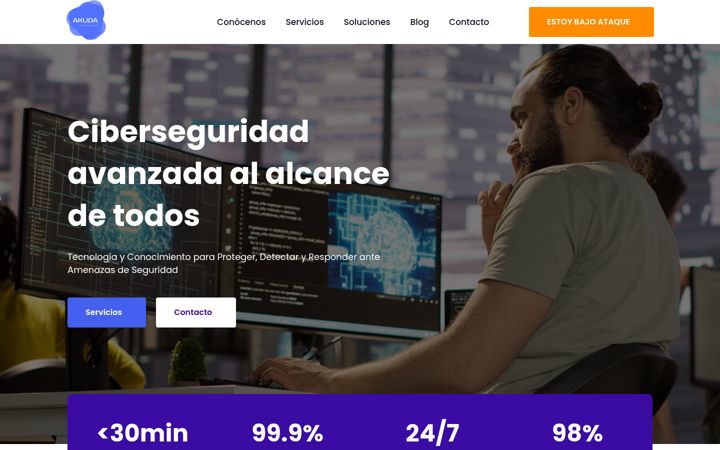 Screenshot of akuda.es