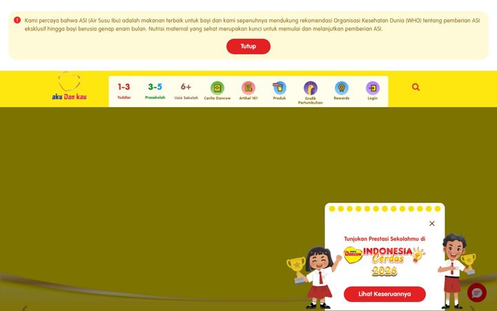 Screenshot of akudankau.co.id