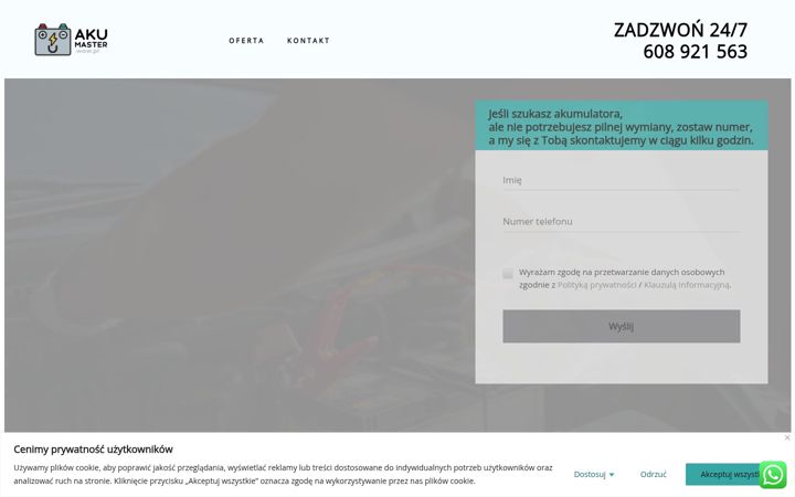 Screenshot of akumaster.waw.pl